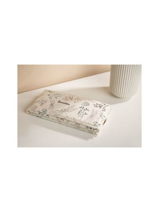 Sensillo Portable Changing Pad made of Plastic Beige 40x58cm