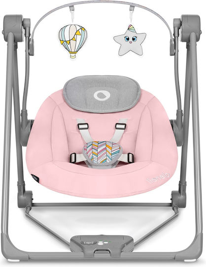 Lionelo Elektrisch Baby Relax Otto Rosa für Kind bis 4.25kg