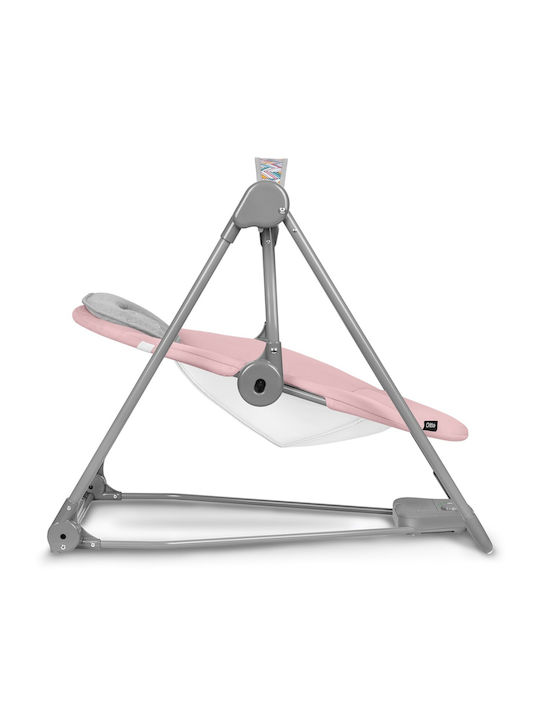 Lionelo Elektrisch Baby Relax Otto Rosa für Kind bis 4.25kg