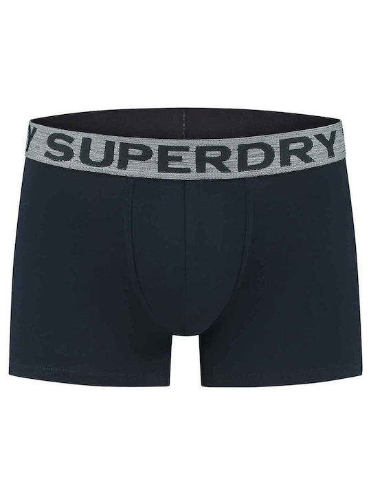 Men's Boxers Blue with Patterns 3Pack