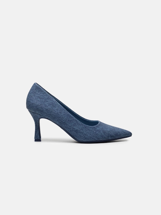 InShoes Pointed Toe Blue Heels