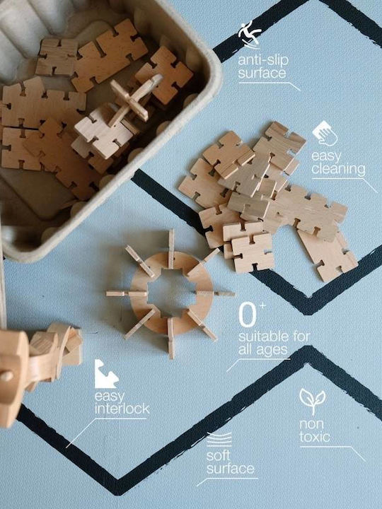 Eeveve Kids Floor Puzzle Cloudy Gray 6 Pieces