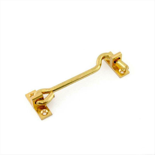 Metalor Γάντζος Πόρτας 120mm Χρυσός
