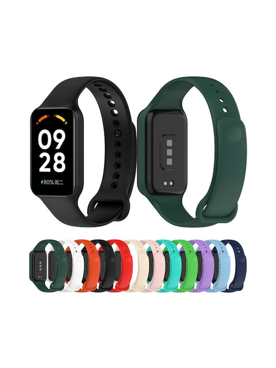 Каишка Силикон Черен (Redmi Smart Band 2 - Редми Смарт Банд 2)
