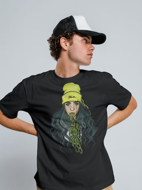 Frisky T-shirt Billie Eilish σε Μαύρο χρώμα