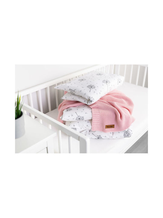Sensillo Decke Wickeltücher für Kinderzimmer Bamboo Rosa 80x100cm