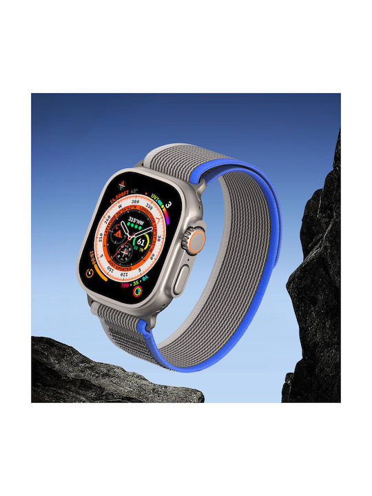 Dux Ducis Каишка Текстил Син (Apple Watch 38/40/41/42mm)