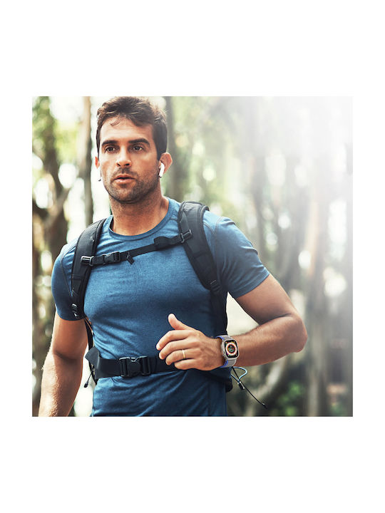 Dux Ducis Strap Λουράκι Υφασμάτινο Μπλε (Apple Watch 42/44/45mm)