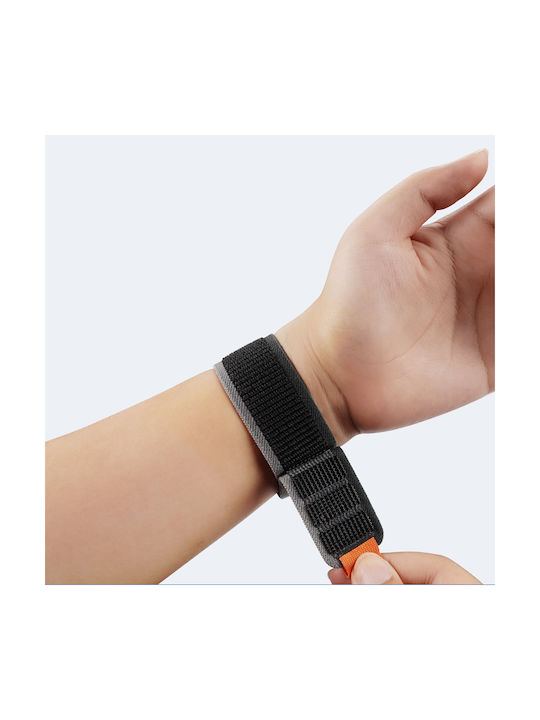 Dux Ducis Strap Strap Fabric Blue Black (Apple Watch 42/44/45/49mm)