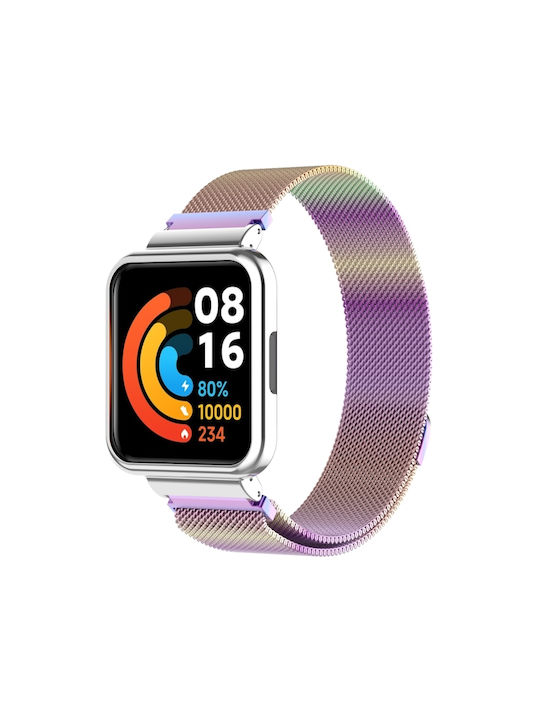Λουράκι Ανοξείδωτο Ατσάλι Πολύχρωμο (Redmi Watch 2 Lite)