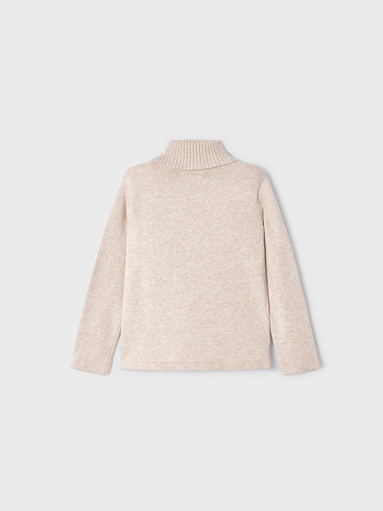 Mayoral Kids Sweater Long Sleeve Beige