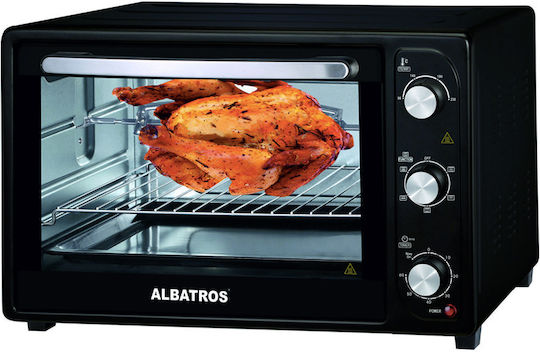 Albatros Ηλεκτρικό Φουρνάκι 50lt Χωρίς Εστίες με Αέρα