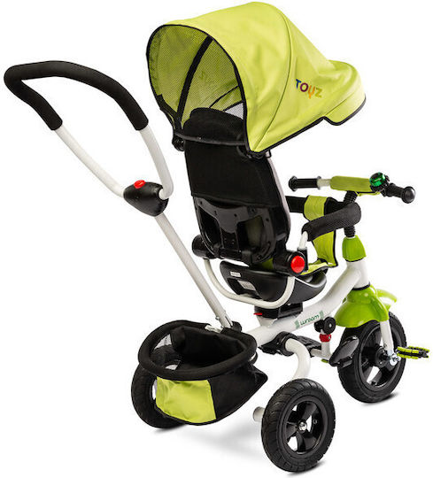 Toyz Wroom Сгъваемо с Ръкохватка за Родител за 3-5 Години Зелен