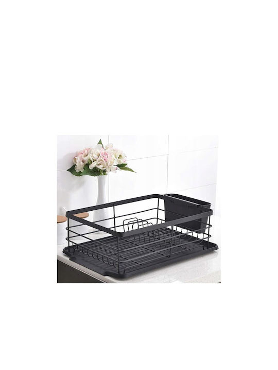 Ruhhy Sink Strainer Inox Black 44x31.5x14.5cm