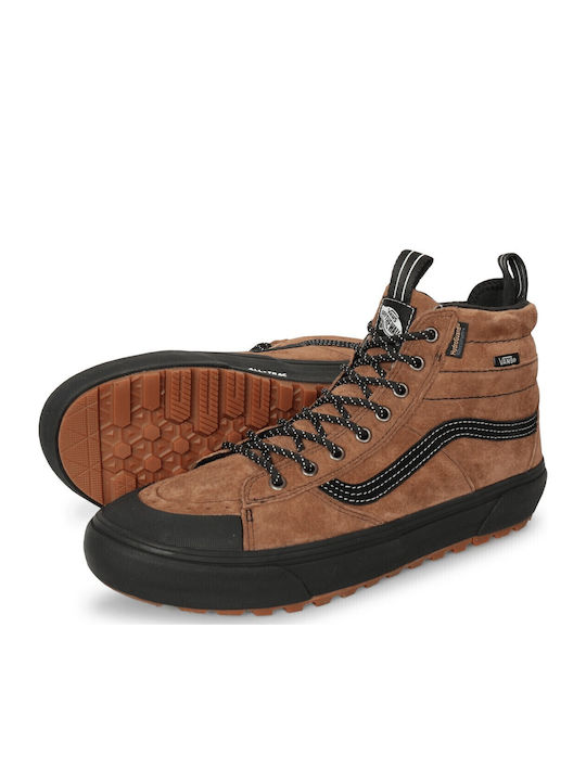 "off Wall" Ua Sk8-hi Mte-2 Boots Brown