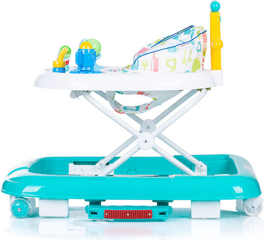 Chipolino Walker Baby Walker with Music for 6+ Months Green