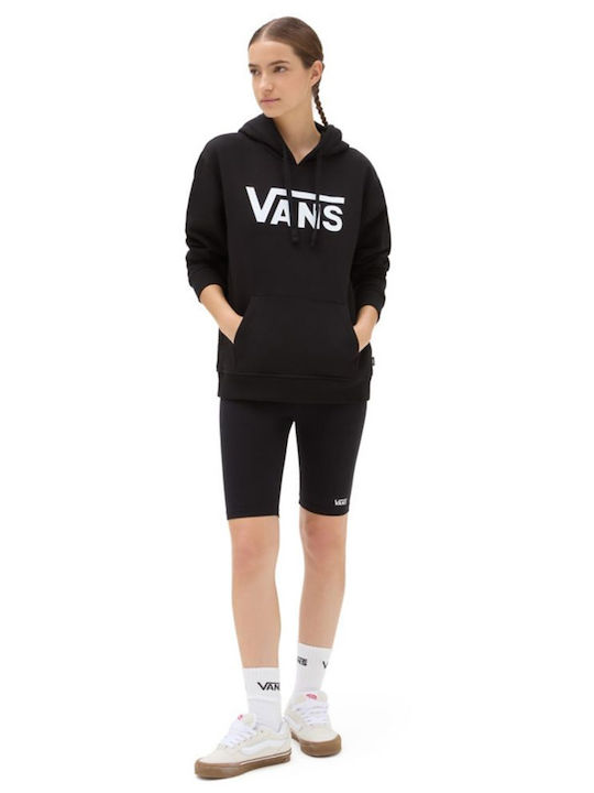 Classic V Women's Sweatshirt Hooded Black