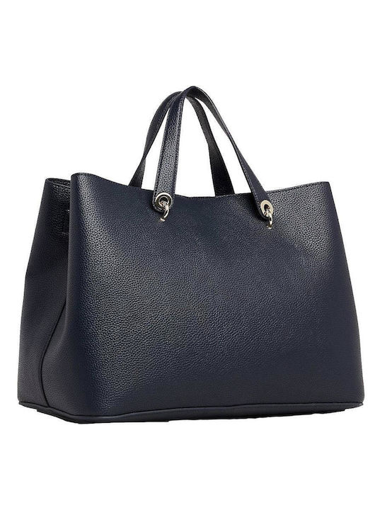 Emblem Γυναικεία Τσάντα Tote Χειρός Μπλε