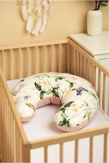 Sensillo Μαξιλάρι Εγκυμοσύνης & Θηλασμού Ροζ Magnolia 50cm