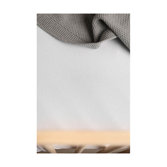 Sensillo Waterproof Baby Crib Mattress Protector Cotton with Ruffle 70x140x14cm