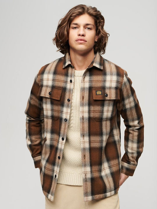 Superdry Miller Brown Overshirt