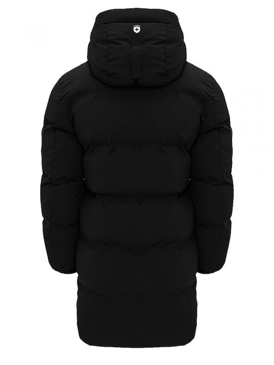 Wellensteyn Herren Winter Jacke Parka Schwarz