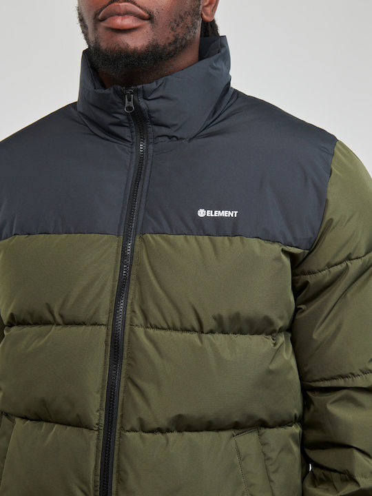 Winter Jacke Puffer Khaki