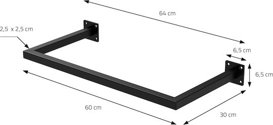 ML-Design Industrial Μεταλλική 30x60cm