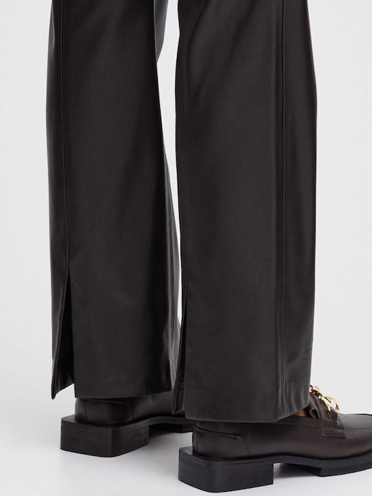 Damen Stoff Hose Schwarz
