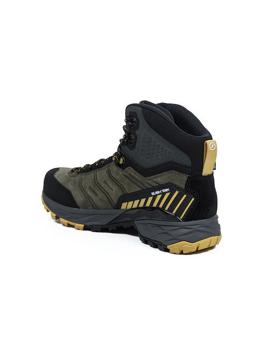 Scarpa Rush Trk Gtx Pentru Bărbați Încălțăminte De Drumeție Tip Botine Impermeabile Cu Membrana Gore-Tex Negri