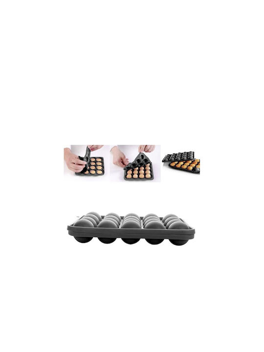 Ruhhy Silicone Lollipop 20 Cups Baking Pan 22.5x18.5x4cm