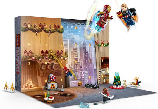 LEGO Marvel Avengers Advent Calendar 2023 pentru 7+ Ani