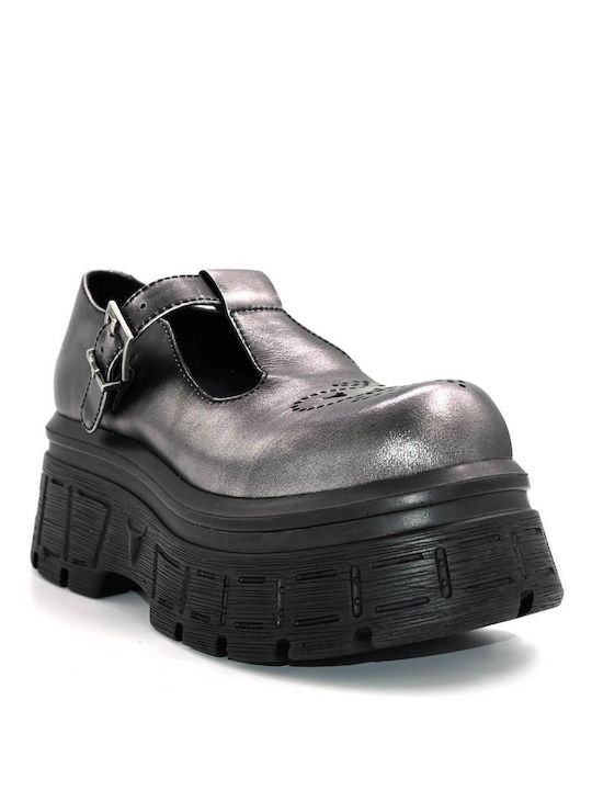 Windsor Smith Ballerinas Sour Gray