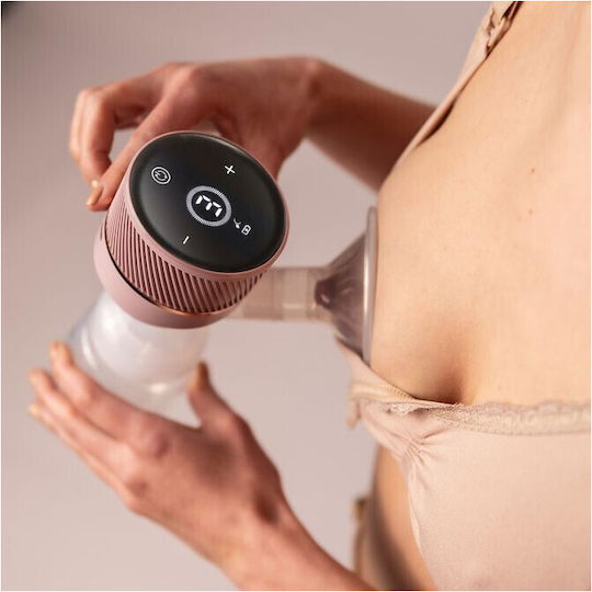Babyono Ηλεκτρικό Μονό Θήλαστρο Μπαταρίας Χωρίς BPA Ροζ 180ml