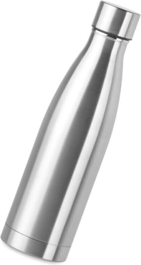 Midocean Μπουκάλι Θερμός Ανοξείδωτο 500ml Ασημί