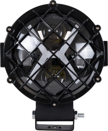 GloboStar Round Headlights Car LED Renault Master 12V 45W with Orange Lighting 20pcs