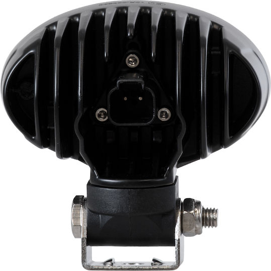 GloboStar Rund Wasserdicht Scheinwerfer Auto LED 12V 40W mit Weiß Beleuchtung 3Stück