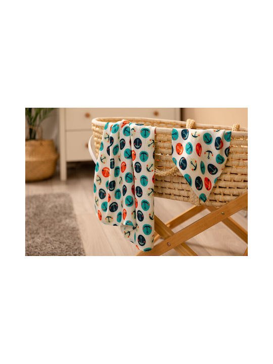 Sensillo Swaddle Blanket Multicolour x 2pcs