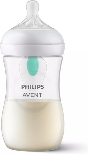Philips Plastic Baby Bottle Airfree Anti-colic with Silicone Teat for 3-6 Months 260ml