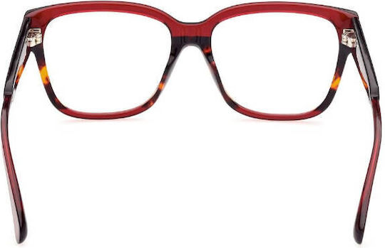 Max & Co Weiblich Kunststoff Brillenrahmen Braun Schildpatt