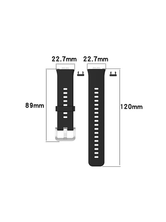 Λουράκι Σιλικόνης Κίτρινο (Huawei Watch Fit)