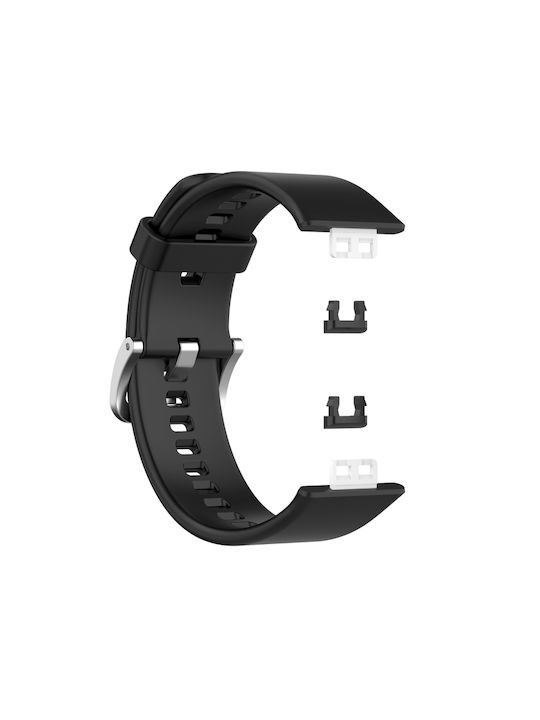 Curea Silicon Negru (Huawei Watch Fit - Ceas Huawei Fit)
