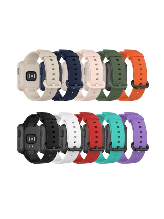 Redmi Каишка Силикон Черен (Mi Watch Lite - Ми Часовник Лайт)