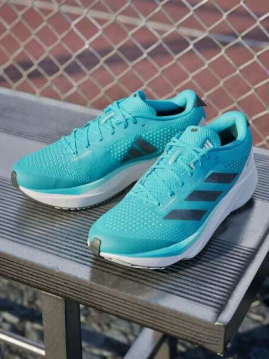 Adizero SL Herren Sportschuhe Laufen Lucid Cyan / Black Blue Met / Wonder Silver