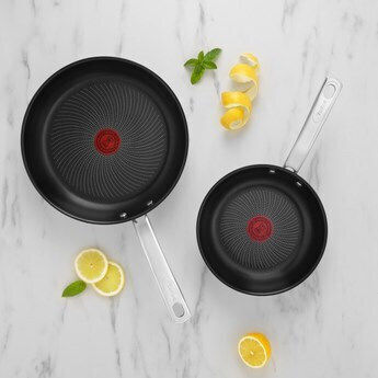 Tefal Intuition Σετ Τηγάνια από Αλουμίνιο με Αντικολλητική Επίστρωση 2τμχ