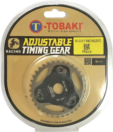 Tobaki Camshaft Chain Gear for Yamaha Crypton / Crypton S 115 TTG12