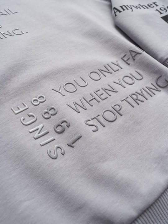 Kinder-Sweatshirt Gray