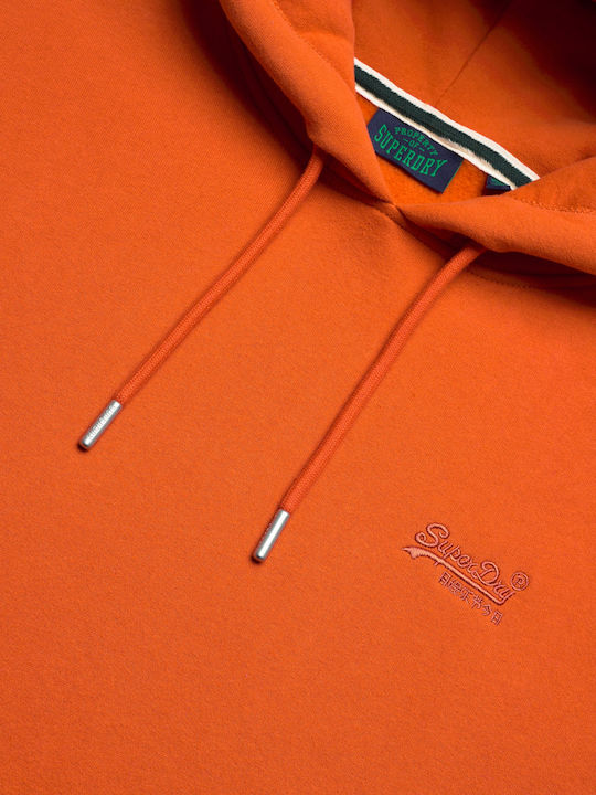 D2 Ovin Sweatshirt with Hood Orange