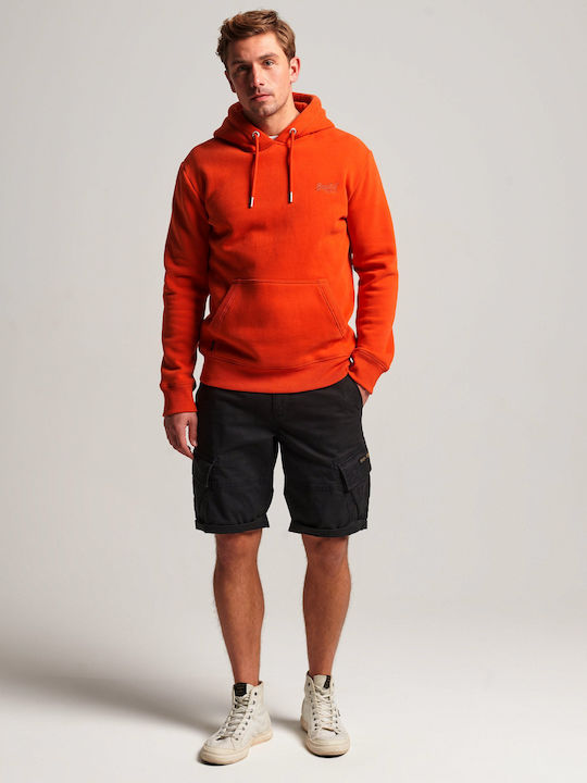 D2 Ovin Sweatshirt with Hood Orange