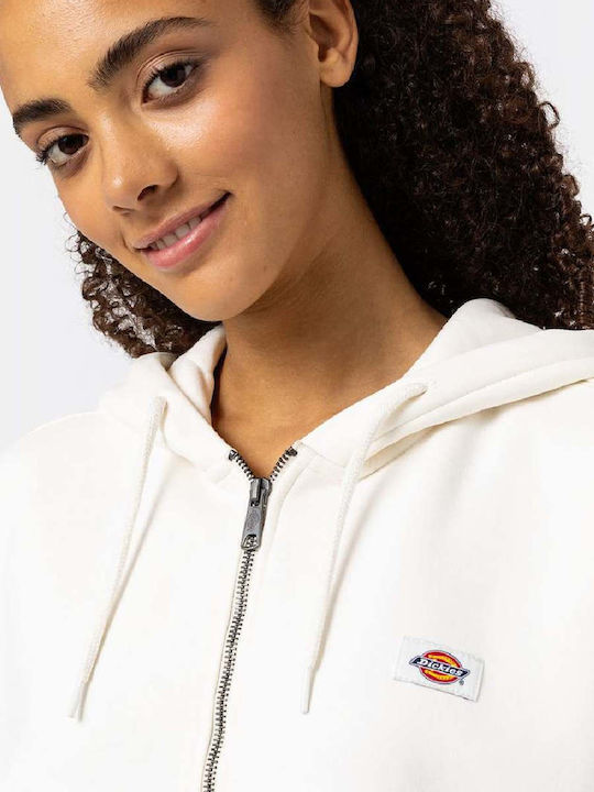 Oakport Women's Sweatshirt Jacket Hooded Beige